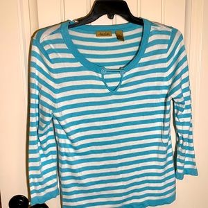 Peck & Peck striped Sweater